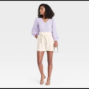 Paperbag Highrise Shorts